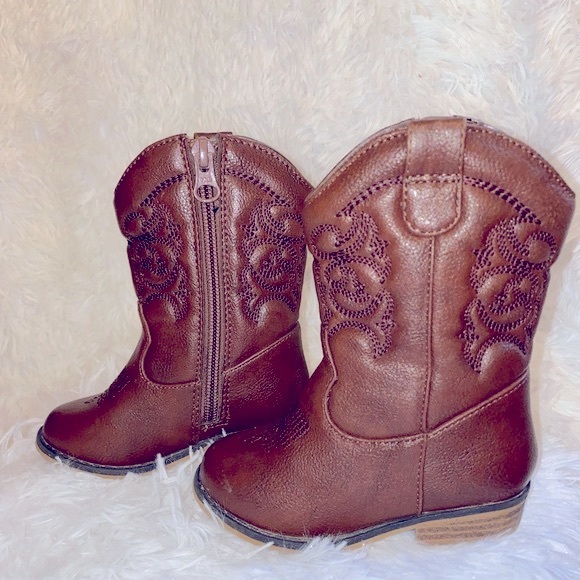 Cat & Jack Shoes Cat And Jack Brown Boots Poshmark